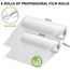 Omtofo Vakuumierbeutel Rolle 6 Rollen Vakuumierfolie, 20 x 300cm(3Rollen) & 28 x 300cm(3Rollen), BPA-frei, Reißfest, Lebensmittel Vakuumierrollen für alle Vakuumierer, Mikrowellen and Sous Vide