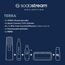 SodaStream Wassersprudler TERRA Promopack mit Quick-Connect CO2-Zylinder | inkl. 3x 1L FUSE Kunststoffflasche + Premium Flaschenabtropfhalter aus Edelstahl + SodaStream Sirup Pepsi Cola (440 ml)