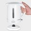 SEVERIN Wasserkocher, 1,7 L Kapazität, mit herausnehmbarem Kalkfilter, Wasserstandsanzeige, Ein-Aus-Taste & Kontrollleuchte, 2.200 W, weiß, WK 4325