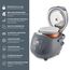 Yum Asia Panda Mini-Reiskocher mit Ninja-Keramikschüssel und Advanced Fuzzy Logic (3,5 Tassen, 0,63 Liter) 4 Reisfunktionen, 4 Multicooker-Funktion, 220–240V (Cobalt Grey)