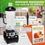 NUTRI-BLENDER MAX Hochleistungsmixer 2000W Standmixer Smoothie Hochleistung Smoothie-Maker Profi Mixer Blender - 2L Tritan, BPA-FREI, 9 Stufen, Digital-Timer Inkl. Smoothie Rezeptbuch