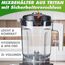 NUTRI-BLENDER MAX+ Hochleistungsmixer 2000W Standmixer Smoothie Hochleistung Smoothie-Maker Profi Mixer Blender - 2L Tritan, BPA-FREI, 9 Stufen, Digital-Timer Inkl. Smoothie Rezeptbuch