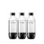 SodaStream 2260525 Wasserflasche, Kunstoff, multi, 3er Pack (3x1 Liter), 464