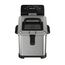 Tefal FR507D Family Pro Digital Elektrische Fritteuse | 4 L Öl-Kapazität | Kühlzonen-Technologie | spülmaschinenfeste Teile | digitaler LED-Bildschirm mit Touch-Panel | Schwarz/Edelstahl