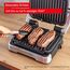 Tefal OptiGrill 4in1 Kontaktgrill mit Backschale, Aufklappbar, Tischgrill, 9 automatische Programme, Garstufenanzeige, spülmaschinengeeignete Teile, Elektrogrill, Backofen, GC776D10