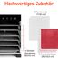 COSORI Dörrautomat edelstahl, Food Dehydrator mit 50 Rezepte, inkl. 6 Edelstahl-Dörrtabletts, 3 Dörrgitter, 3 Dörrmatte, große Fläche 0,6 m², 48 Std. Zeitschaltuhr, LED-Display (35°-75°C) und 650W