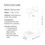 Aarke Carbonator 3, Wassersprudler aus Edelstahl im modernen Kupfer Finish mit BPA-freier 1L PET-Flasche, Sprudelwasserbereiter für Leitungswasser, kompatibel mit 60L CO2-Zylindern