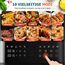 Heißluftfritteuse Doppelstapel mit Sichtfenster, Double Stack Kammern 10L Airfryer,10-in-1 Voreingestellten Programmen, Touchscreen, Intelligente und Timer, Energiesparend, Friteuse ohne Öl, Schwarz