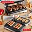 Tefal OptiGrill 2in1 XL Kontaktgrill, Aufklappbar, Tischgrill, 12 Programme, Garstufenanzeige, Abnehmbare XL-Platten, Elektrogrill, GC782D10
