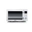 SEVERIN 3-in-1 Mikrowelle mit Glasboden, Grill und Heißluftfunktion, Mikrowelle mit großer Nutzfläche für eckiges Geschirr, Schwarz/Edelstahl, MW 7777