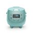 REISHUNGER Digitaler Reiskocher klein, mint| 0,6 L bis 3 Personen | Warmhaltefunktion, Timer & Premium Topf | Kleiner Multikocher & Dampfgarer, 8 Programme, 7-Phasen-Technologie
