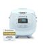 REISHUNGER Digitaler Reiskocher klein, hellblau | 0,6 L bis 3 Personen | Warmhaltefunktion, Timer & Premium Topf | Kleiner Multikocher & Dampfgarer, 8 Programme, 7-Phasen-Technologie