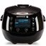REISHUNGER Digitaler Reiskocher & Dampfgarer Schwarz | 1,5 L bis 8 Personen | Warmhaltefunktion, Timer & Premium Innentopf | Multikocher, 12 Programme, 7-Phasen-Technologie