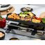 ROMMELSBACHER RC 800 Raclette-Grill fun for 4 (Tischgrill, für 4 Personen, erweiterbar, Parkdeck, Alu-Druckguss-Grillplatte mit Xylan Plus Antihaftbeschichtung, 730 W) silber