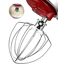 HOMGEN Schneebesen-Aufsatz für KitchenAid 4.5qt 5qt Mixer Standmixer mit neigbarem Kopf Mehlkuchen-Mayonnaise