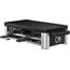 WMF Lono Selection Raclette Grill 8 Personen – Hochwertiger Cromargan Edelstahl, 1500W Leistung, keramikbeschichtete Grillplatte, 8 Pfännchen und Spatel, Temperaturregelung und Ablage