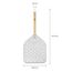 Unold Pizzaschieber 6881620 | Pizzaschaufel aus Aluminium mit Griff aus Buchenholz perfekt Pizzaofen Luigi 68816 | Grifflänge 35cm, Schaufelgröße 40 x 30cm