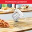 Tefal Handmixer Prep'Mix, 450 W, Handrührgerät mit 5 Geschwindigkeiten, 2 Schneebesen und 2 Knethaken aus Edelstahl, ergonomisches Design, spülmaschinenfestes Zubehör, HT450B