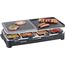 SEVERIN RG 2341 Raclette-Partygrill (ca. 1.500 W, mit Naturgrillstein und Wendegussplatte, Inkl. 8 Pfännchen)