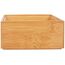 Zeller 13330 Ordnungsbox 15 x 15 x 6.5 cm, Bamboo, Sonstige (Packung mit 2)