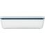 ZWILLING Fresh & Save Vakuum Auflaufform, 2,8 l, 29 x 20 x 9 cm, Glas, mit Vakuum-Deckel, Blau-La Mer