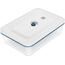 ZWILLING Fresh & Save Vakuum Auflaufform, 2,8 l, 29 x 20 x 9 cm, Glas, mit Vakuum-Deckel, Blau-La Mer