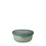 Mepal Multi Bowl Cirqula Round - Mikrowellen Geschir - Geeignet als Luftdichte Aufbewahrungsbox für den Kühlschrank, Mikrowellengeschirr & als Frischhaltedosen - 350 ml - Nordic sage