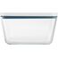 ZWILLING Fresh & Save Vakuumbox, Größe L, Glas, mit Vakuum-Deckel, Blau-La Mer