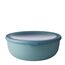 Mepal - Multi Bowl Cirqula Round - Vorratsdose mit Deckel - Geeignet als Luftdichte Aufbewahrungsbox für den Kühlschrank, Mikrowellengeschirr & als Frischhaltedosen - 2250 ml - Nordic Green