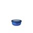 Mepal Multi Bowl Cirqula Round - Mikrowellen Geschir - Geeignet als Luftdichte Aufbewahrungsbox für den Kühlschrank, Mikrowellengeschirr & als Frischhaltedosen - 350 ml - Vivid blue