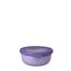 Mepal Multi Bowl Cirqula Round - Mikrowellen Geschir - Geeignet als Luftdichte Aufbewahrungsbox für den Kühlschrank, Mikrowellengeschirr & als Frischhaltedosen - 350 ml - Vivid lilac