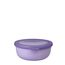 Mepal Multi Bowl Cirqula Round - Mikrowellen Geschir - Geeignet als Luftdichte Aufbewahrungsbox für den Kühlschrank, Mikrowellengeschirr & als Frischhaltedosen - 750 ml - Vivid lilac