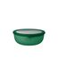 Mepal Multi Bowl Cirqula Round - Mikrowellen Geschir - Geeignet als Luftdichte Aufbewahrungsbox für den Kühlschrank, Mikrowellengeschirr & als Frischhaltedosen - 2250 ml - Vivid green