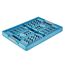 keeeper ben Stabile Profi-Klappbox mit Soft-Touch Griffen, 54 x 37 x 28 cm, 45 l, Eco Line, Blau (Eco Sky Blue)