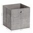 SONGMICS Aufbewahrungsbox, 6er Set, Ordnungsboxen aus Vliesstoff mit Griff, Boxen Aufbewahrung, 30 x 30 x 30 cm, Organizer Box, für Würfelregal, Faltbox, Kleideraufbewahrung, taupe meliert RFB006K01