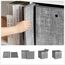 SONGMICS Aufbewahrungsbox, 6er Set, Ordnungsboxen aus Vliesstoff mit Griff, Boxen Aufbewahrung, 30 x 30 x 30 cm, Organizer Box, für Würfelregal, Faltbox, Kleideraufbewahrung, grau meliert RFB02LG-3