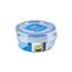 LocknLock CLASSIC Frischhaltedose | 100 ml | Ø 8,9 x 4,3 cm | 100 % luft- und wasserdichte Vorratsdose | Spülmaschinen-, und Mikrowellengeeignet | BPA-Frei | 4-fach Sicherheits-Verschluss
