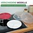 Westmark Mikrowellen-Menüteller mit 3 Einteilungen, 2 Stück, Durchmesser: 25 cm, Kunststoff, Weiß, 224022E3
