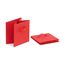 Amazon Basics Foldable Storage Cubes, 6 Stück, Rot, 26.6 x 26.6 x 27.9 cm