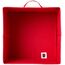 Amazon Basics Foldable Storage Cubes, 6 Stück, Rot, 26.6 x 26.6 x 27.9 cm