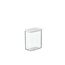 Mepal Transparente Vorratsdosen mit Deckel - Lebensmittelbehälter Rechteckige - Küchenorganizer & Aufbewahrungsbox aus Kunststoff - Vorratsbehälter Luftdicht & Stapelbar - 1500 ml - White