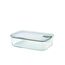 Mepal - Glasbehälter mit deckel EasyClip - Meal prep boxen - Geeignet für Mikrowelle, Dampfgarer, Ofen und Gefrierschrank - Luftdicht und auslaufsicher - Mikrowellengeschirr - 1500 ml - Nordic sage