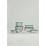 Mepal Multi Bowl Cirqula Rectangular - Mikrowellen Geschir - Geeignet als Luftdichte Aufbewahrungsbox für den Kühlschrank, Mikrowellengeschirr & als Frischhaltedosen - 2000 ml - Nordic sage