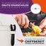 TWOBERRY Kartoffel Aufbewahrungsbox [3er Set] inkl. Sparschäler- längere Haltbarkeit durch 360° Luftzirkulation-ideale Zwiebel Aufbewahrung Kartoffel Aufbewahrung & Knoblauch Aufbewahrun (Weiß)