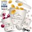 TWOBERRY Kartoffel Aufbewahrungsbox [3er Set] inkl. Sparschäler- längere Haltbarkeit durch 360° Luftzirkulation-ideale Zwiebel Aufbewahrung Kartoffel Aufbewahrung & Knoblauch Aufbewahrun (Weiß)