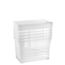 Grizzly Aufbewahrungsboxen 5 x 10 L small hoch mit Deckel transparent - Klarsichtboxen stapelbar mit Belüftung