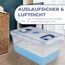LocknLock PP CLASSIC Aufbewahrungsbox mit Deckel und Griffen | 21 L, 456 x 300 x 225 mm | 100 % Luftdicht | halbtransparenter Vorratsbehälter | Vorratsbehälter mit Deckel für Haushaltsgegenstände
