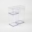 Rotho Loft 3er-Set Vorratsdosen verschiedene Größen, lebensmittelechter Kunststoff (PP) BPA-frei, transparent/weiss, (21.2 x 11.4 x 23.5 cm)
