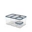 Rotho Loft Set Vorratsdosen 5 tlg. LOFT, Kunststoff (PP) BPA-frei, transparent, (32.3 x 22.3 x 16.6 cm), AROMADICHTER VERSCHLUSS