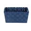 WENKO Aufbewahrungskorb Adria S Dunkelblau - Badkorb, Polypropylen, 30 x 15 x 20 cm, Dunkelblau, 15 x 20 x 30 cm